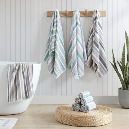 Tommy Bahama Ocean Bay Stripe Cotton Terry 3-piece Towel Set