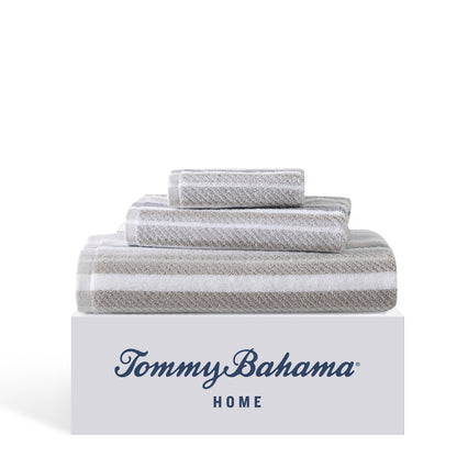 Tommy Bahama Ocean Bay Stripe Cotton Terry 3-piece Towel Set