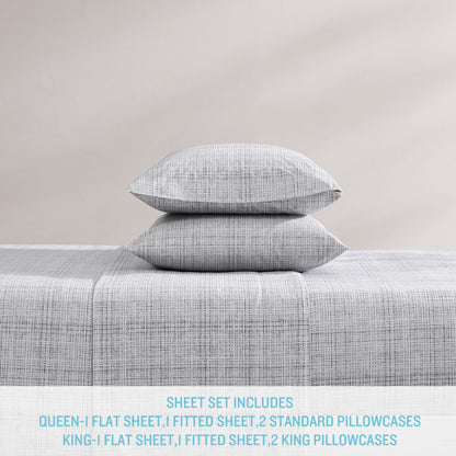 Tommy Bahama Washed Cotton Percale Printed Sheet Sets