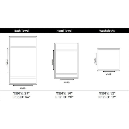 Towels Beyond Becci Turkish Cotton Towel Set & Quick Dry, Ultra Soft, Super Absorbent Bath Towels & Set of 6