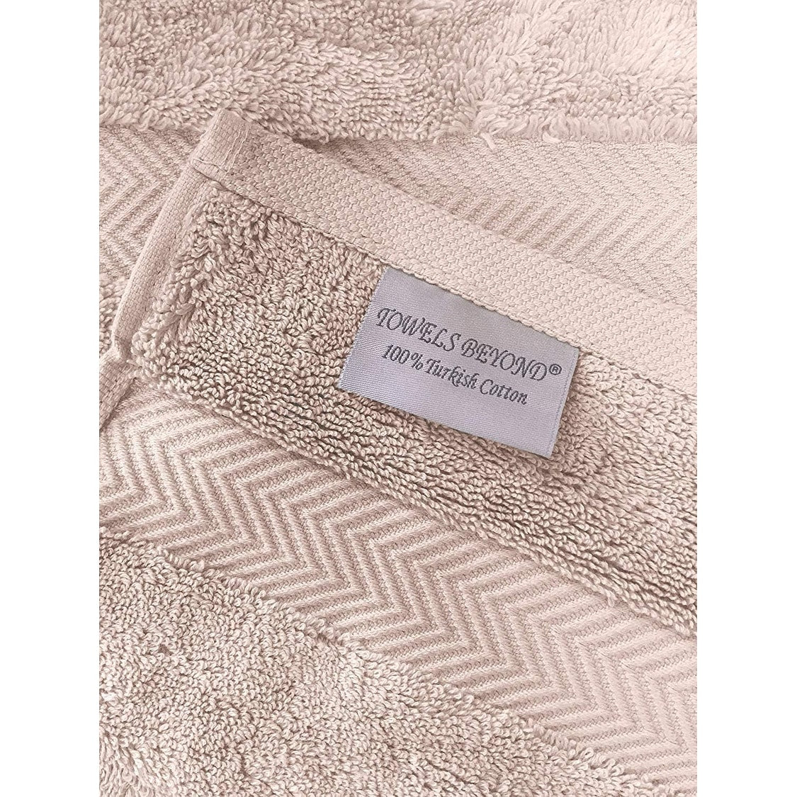 Towels Beyond Becci Turkish Cotton Towel Set & Quick Dry, Ultra Soft, Super Absorbent Bath Towels & Set of 6