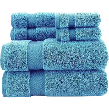 Towels Beyond Becci Turkish Cotton Towel Set & Quick Dry, Ultra Soft, Super Absorbent Bath Towels & Set of 6