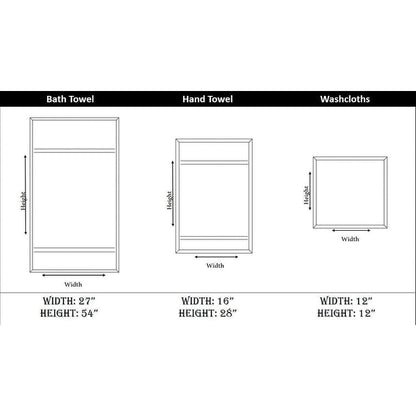 Towels Beyond Becci Turkish Cotton Towel Set & Quick Dry, Ultra Soft, Super Absorbent Bath Towels & Set of 6