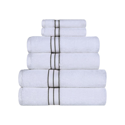 Turkish Cotton 6 Piece Absorbent Heavyweight Towel Set by Superior