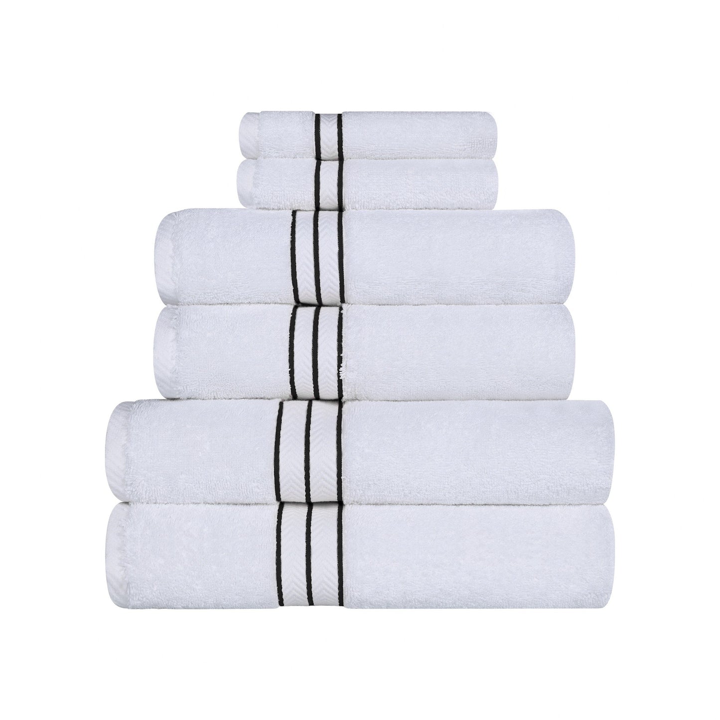 Turkish Cotton 6 Piece Absorbent Heavyweight Towel Set by Superior