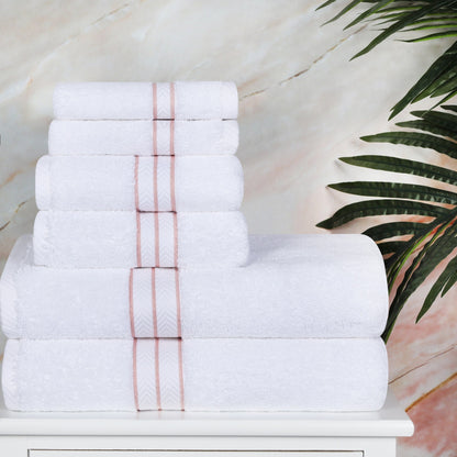 Turkish Cotton 6 Piece Absorbent Heavyweight Towel Set by Superior