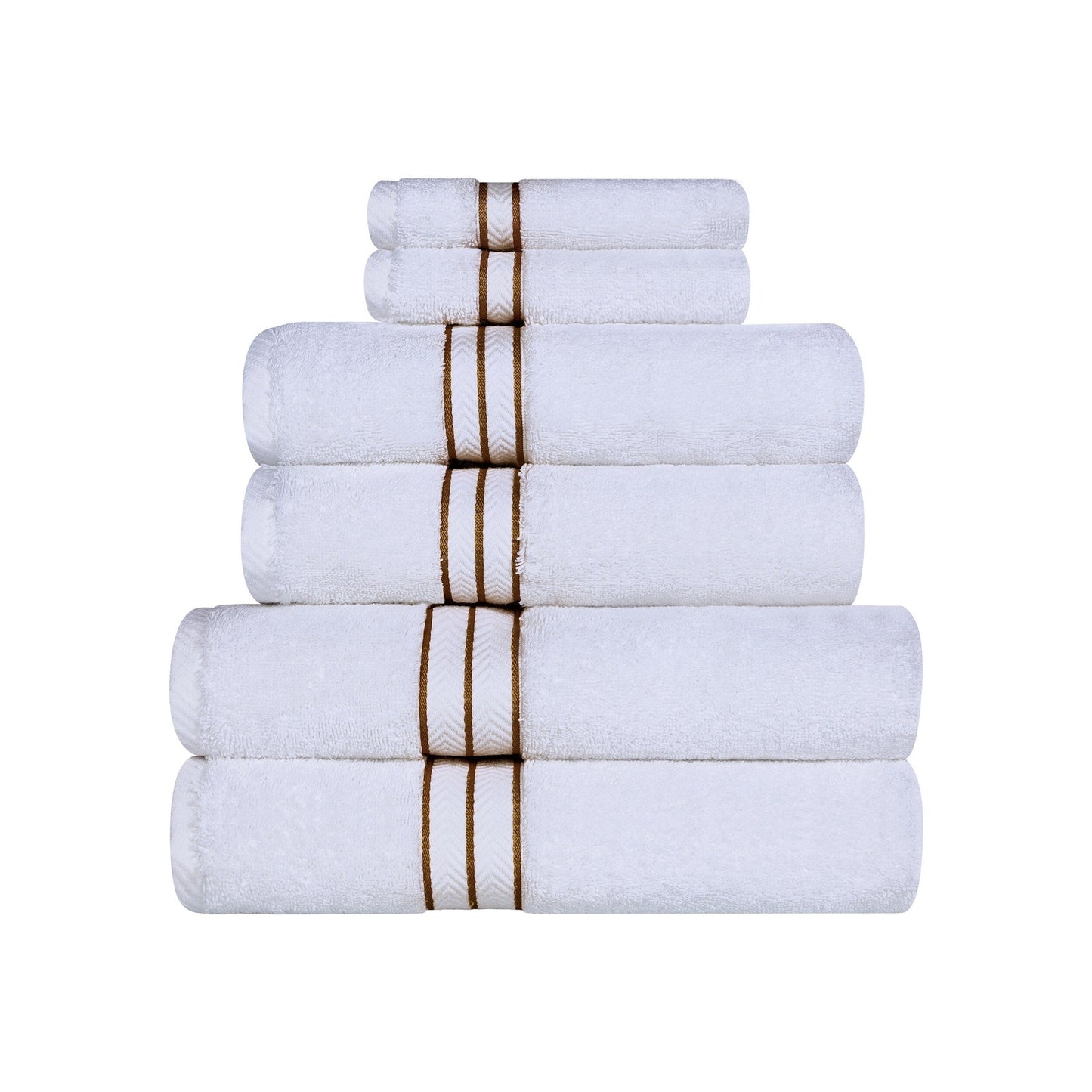 Turkish Cotton 6 Piece Absorbent Heavyweight Towel Set by Superior