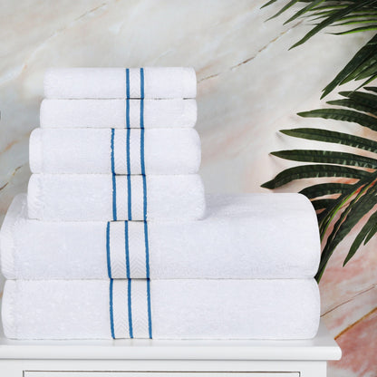 Turkish Cotton 6 Piece Absorbent Heavyweight Towel Set by Superior