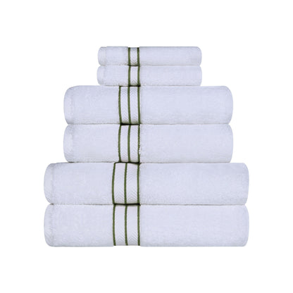 Turkish Cotton 6 Piece Absorbent Heavyweight Towel Set by Superior