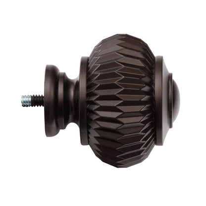 UTOPIA ALLEY Wall Mounted 3/4 Inch Curtain Rod - Adjustable Drapery Rods, Gold Curtain Rods, Bedroom Decorative Curtain Rods