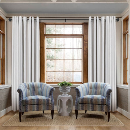 UTOPIA ALLEY Wall Mounted 3/4 Inch Curtain Rod - Adjustable Drapery Rods, Gold Curtain Rods, Bedroom Decorative Curtain Rods