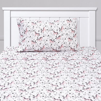 Unicorns Sheet Set by Sweet Home Collection