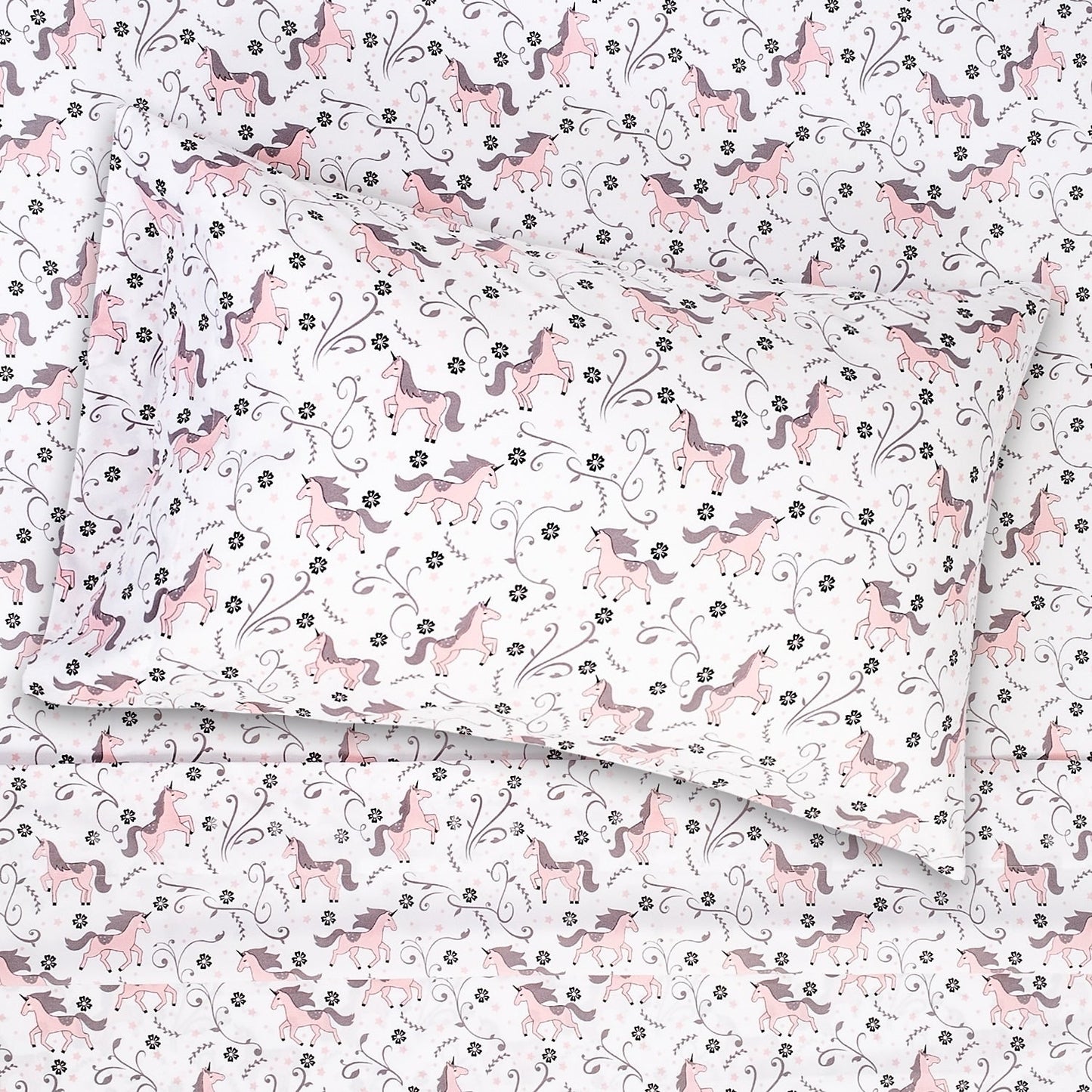 Unicorns Sheet Set by Sweet Home Collection