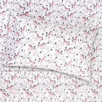 Unicorns Sheet Set by Sweet Home Collection