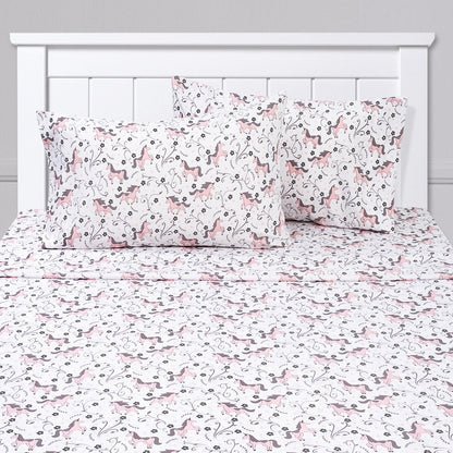 Unicorns Sheet Set by Sweet Home Collection