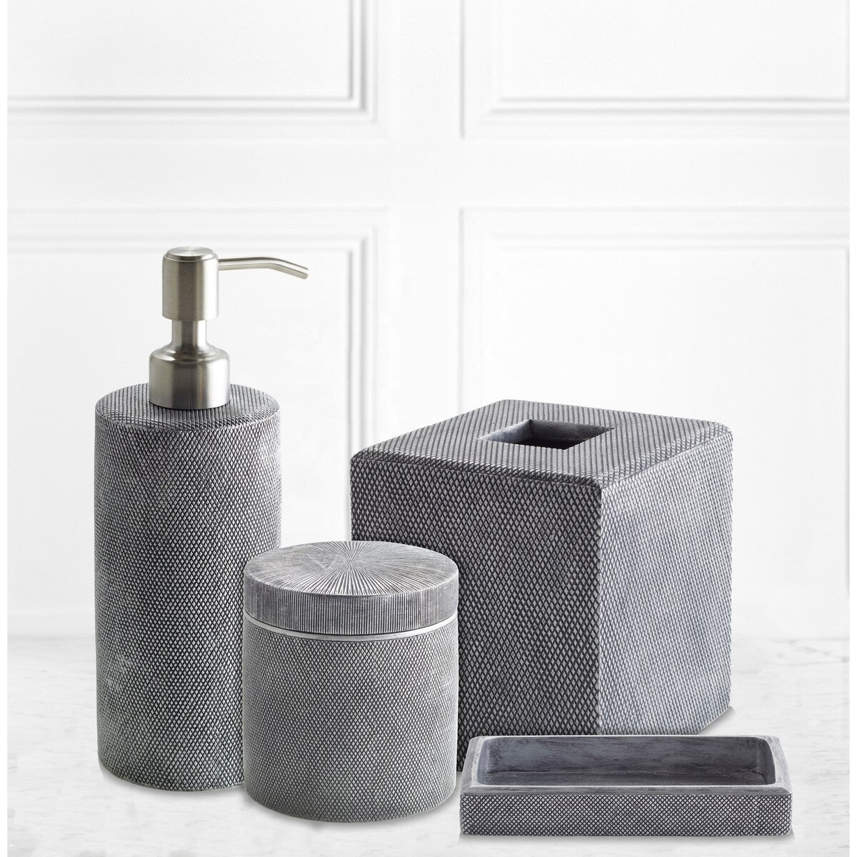 Kassatex Mesh Bath Accessory collection