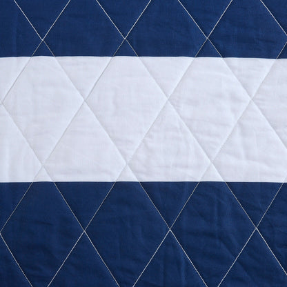 Urban Habitat Kids Dakota Cotton Cabana Stripe Reversible Quilt Set