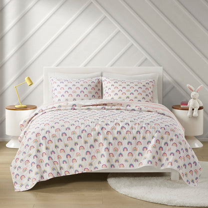 Urban Habitat Kids Dakota Cotton Cabana Stripe Reversible Quilt Set