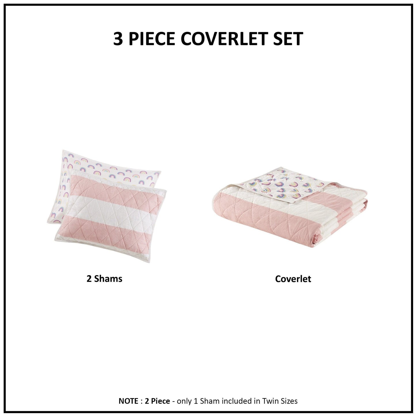 Urban Habitat Kids Dakota Cotton Cabana Stripe Reversible Quilt Set