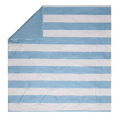 Urban Playground Lavelle Blue/White Reversible Comforter Set