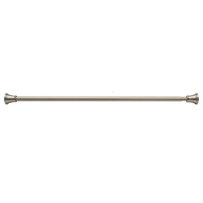 Utopia Alley Adjustable 72-Inch Shower Curtain Tension Rod - Rust-Proof Aluminum with Rubber End Cap, No Drill Installation
