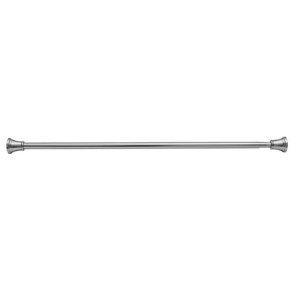 Utopia Alley Adjustable 72-Inch Shower Curtain Tension Rod - Rust-Proof Aluminum with Rubber End Cap, No Drill Installation