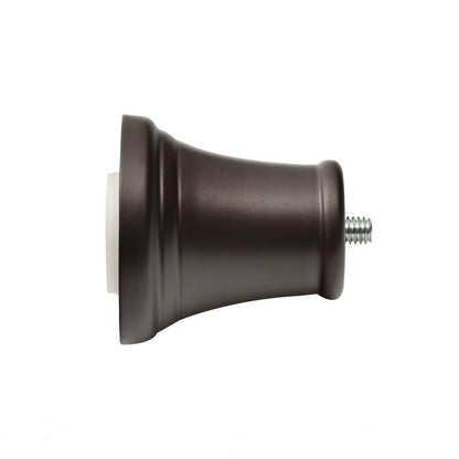 Utopia Alley Adjustable 72-Inch Shower Curtain Tension Rod - Rust-Proof Aluminum with Rubber End Cap, No Drill Installation