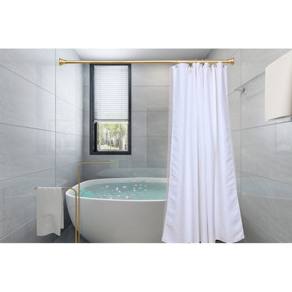 Utopia Alley Double Roller Ball Stainless Steel Shower Curtain Hooks Rings, Set of 12