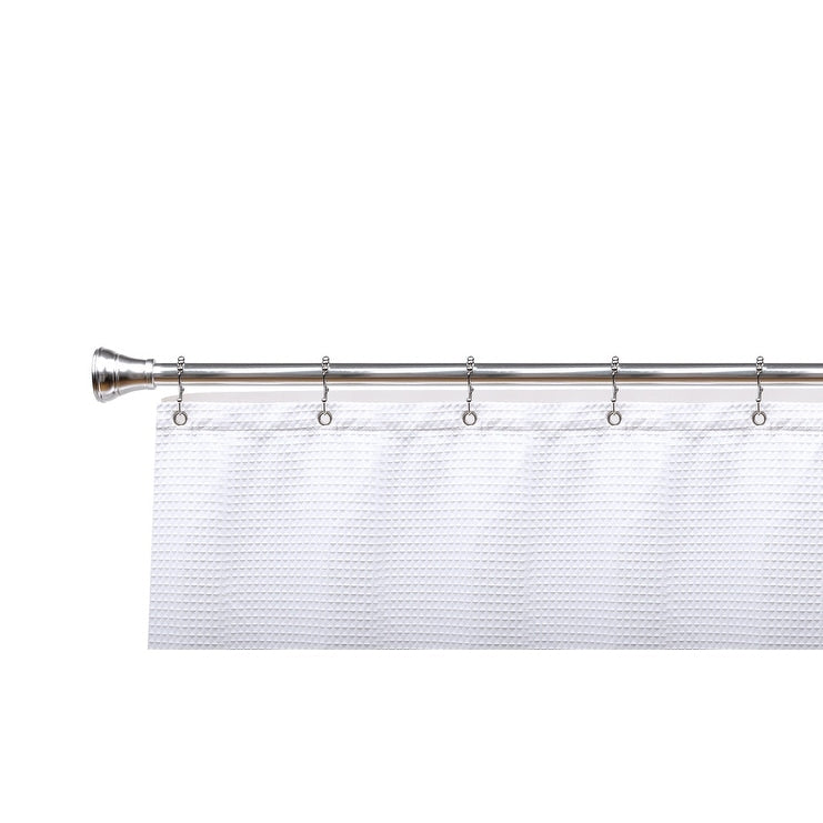 Utopia Alley Double Roller Ball Stainless Steel Shower Curtain Hooks Rings, Set of 12