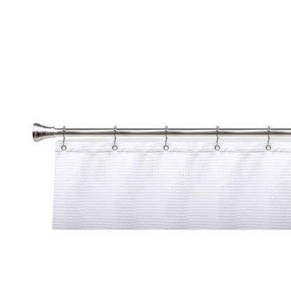 Utopia Alley Double Roller Ball Stainless Steel Shower Curtain Hooks Rings, Set of 12