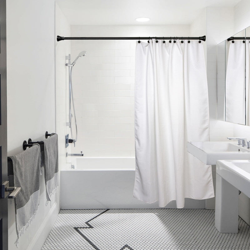 Utopia Alley Rust Resistant Metal Shower Curtain Rings for Bathroom, Set of 12