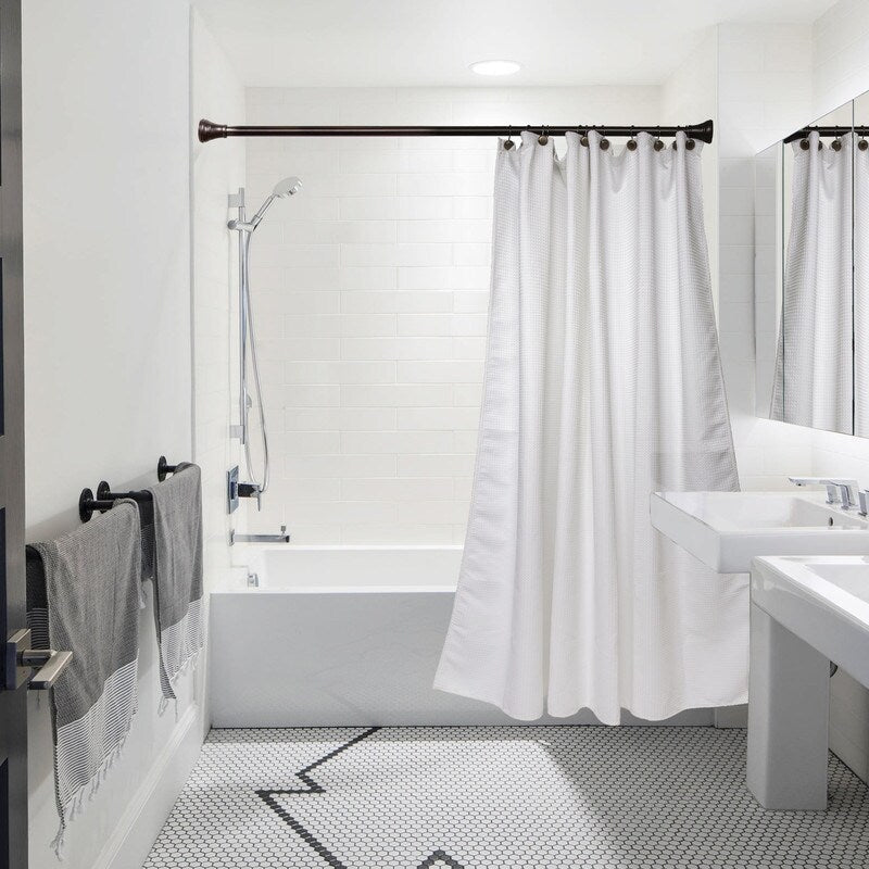 Utopia Alley Rust Resistant Metal Shower Curtain Rings for Bathroom, Set of 12