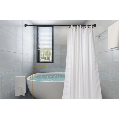 Utopia Alley Rust Resistant Metal Shower Curtain Rings for Bathroom, Set of 12