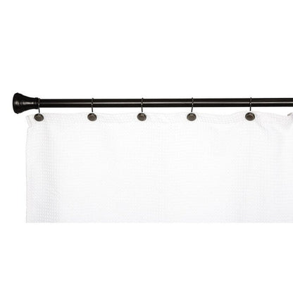 Utopia Alley Rust Resistant Metal Shower Curtain Rings for Bathroom, Set of 12