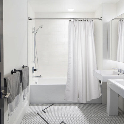 Utopia Alley Rust Resistant Metal Shower Curtain Rings for Bathroom, Set of 12