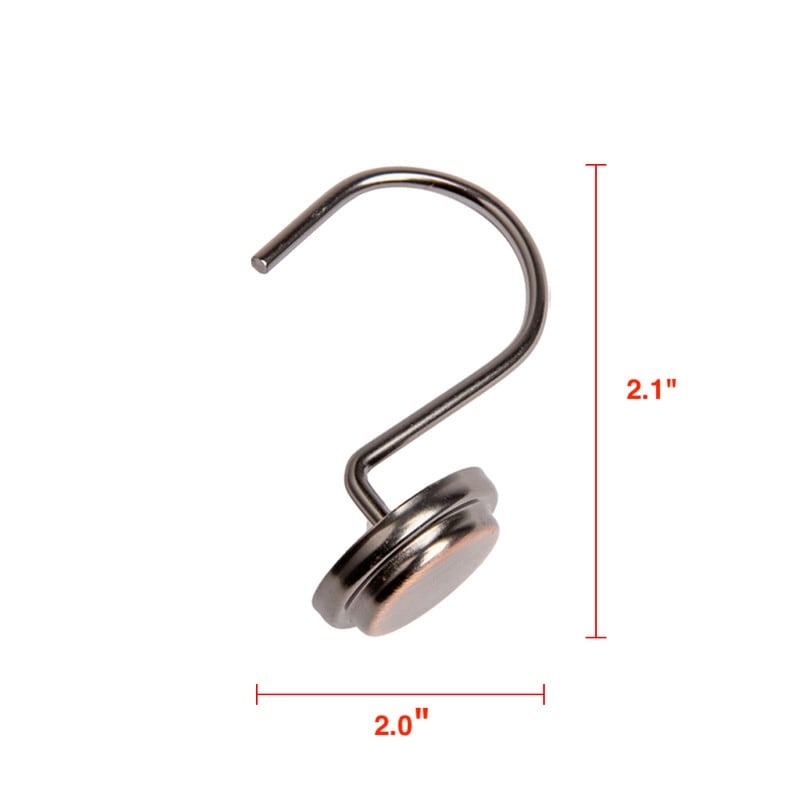 Utopia Alley Rust Resistant Metal Shower Curtain Rings for Bathroom, Set of 12