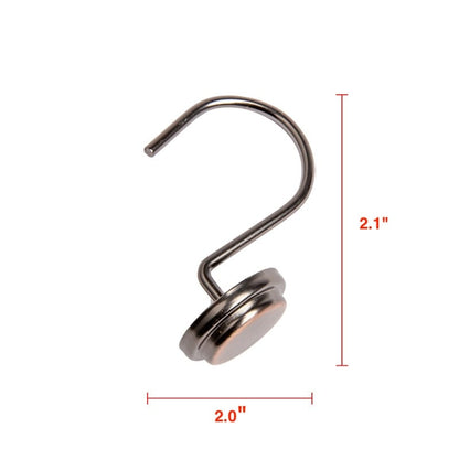 Utopia Alley Rust Resistant Metal Shower Curtain Rings for Bathroom, Set of 12