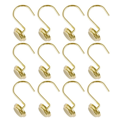 Utopia Alley Rust Resistant Metal Shower Curtain Rings for Bathroom, Set of 12