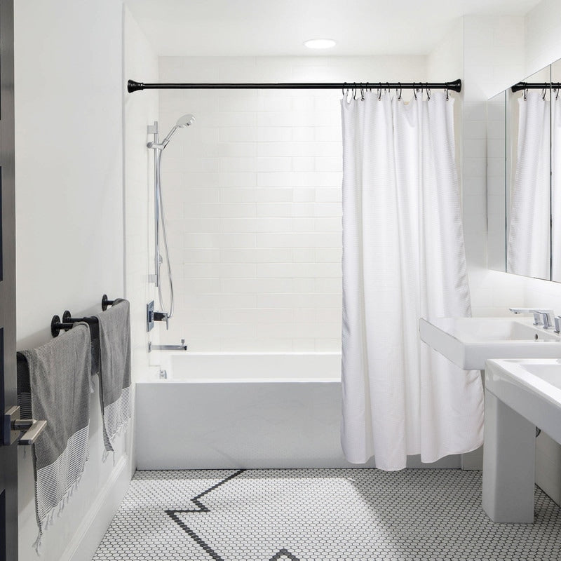 Utopia Alley Rustproof Zinc Shower Curtain Rings for Bathroom, Set of 12