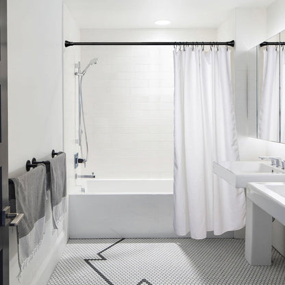 Utopia Alley Rustproof Zinc Shower Curtain Rings for Bathroom, Set of 12