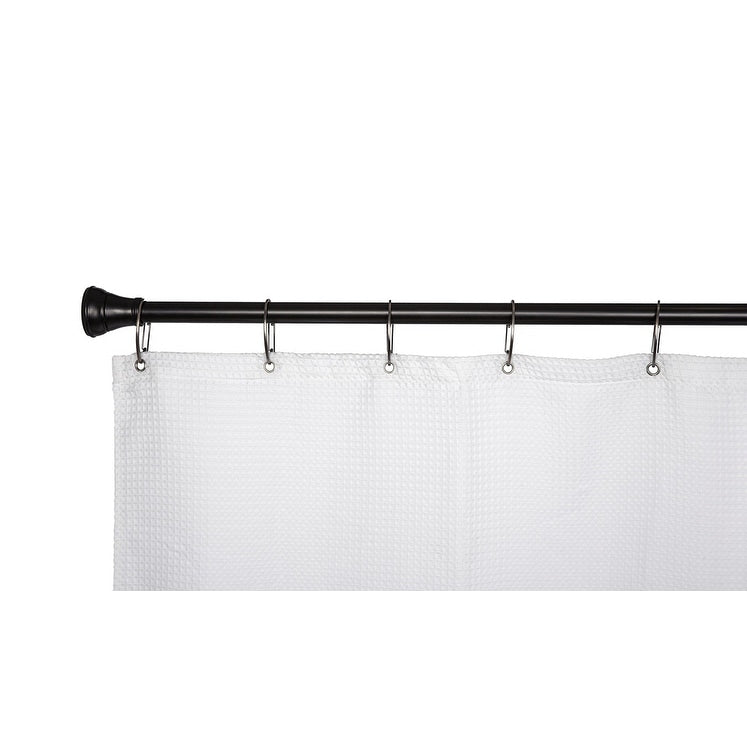 Utopia Alley Rustproof Zinc Shower Curtain Rings for Bathroom, Set of 12