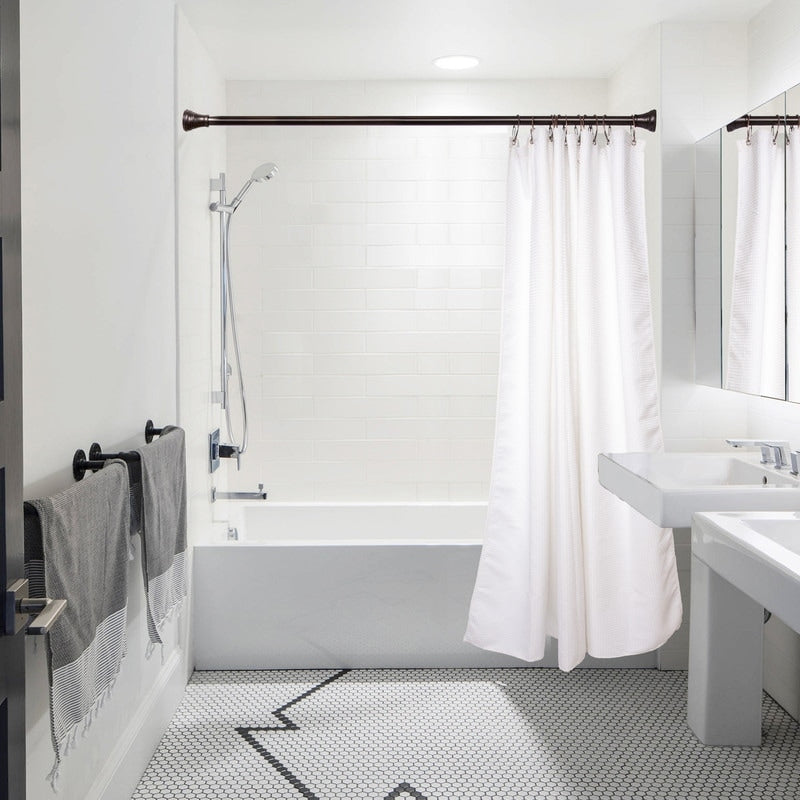 Utopia Alley Rustproof Zinc Shower Curtain Rings for Bathroom, Set of 12