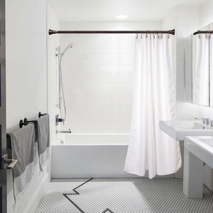 Utopia Alley Rustproof Zinc Shower Curtain Rings for Bathroom, Set of 12