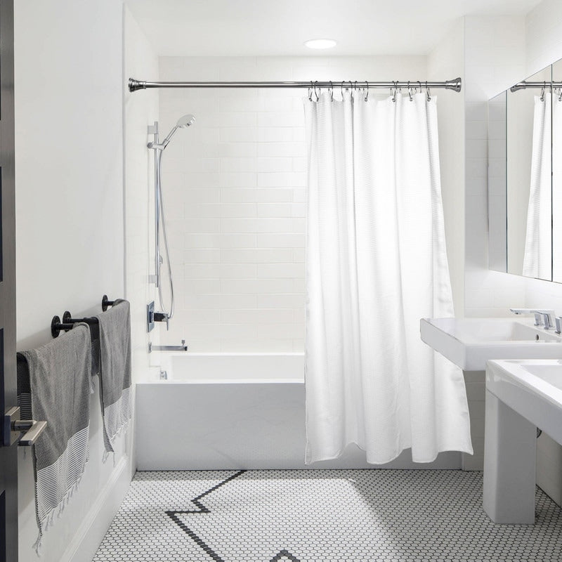 Utopia Alley Rustproof Zinc Shower Curtain Rings for Bathroom, Set of 12