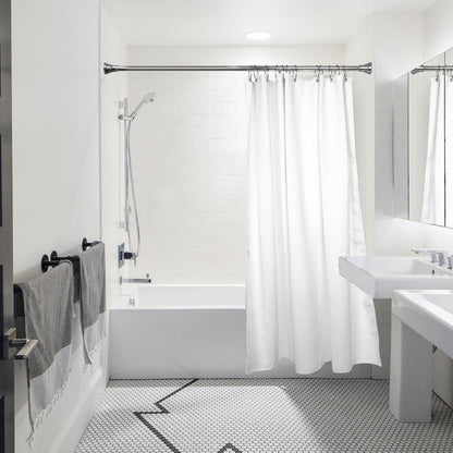 Utopia Alley Rustproof Zinc Shower Curtain Rings for Bathroom, Set of 12