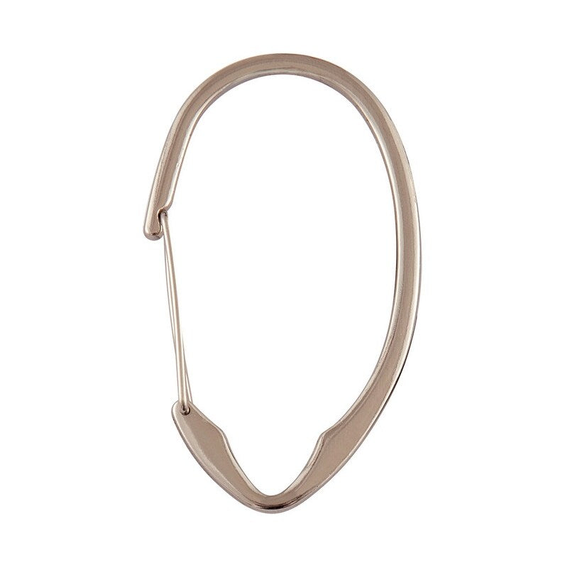 Utopia Alley Rustproof Zinc Shower Curtain Rings for Bathroom, Set of 12