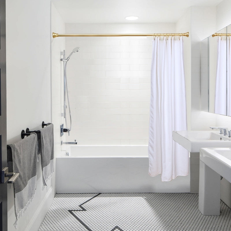 Utopia Alley Rustproof Zinc Shower Curtain Rings for Bathroom, Set of 12