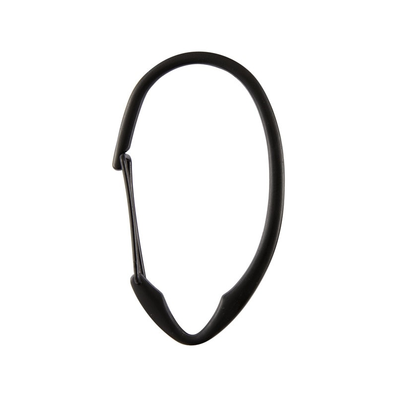 Utopia Alley Rustproof Zinc Shower Curtain Rings for Bathroom, Set of 12