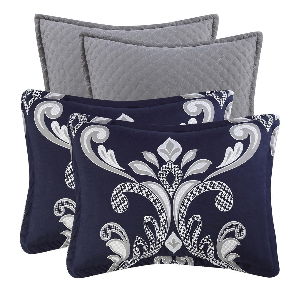 Style 212 Dolce Navy 10-Piece Comforter Set