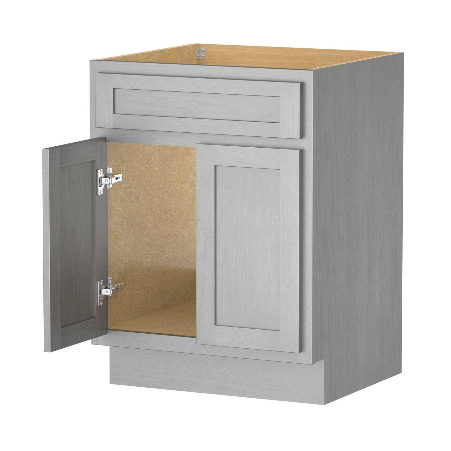 Vanity Art 24-inch Solid Wood Single Sink Bathroom Vanity Cabinet